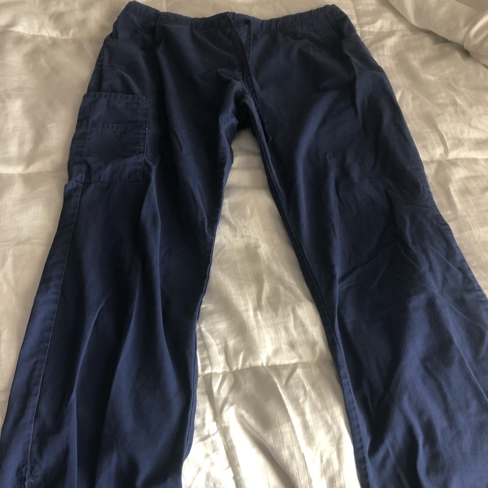 Navy dickies scrub pants- 2 pairs sold together